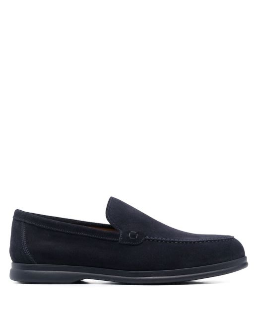 Doucal's 20mm slip-on suede loafers