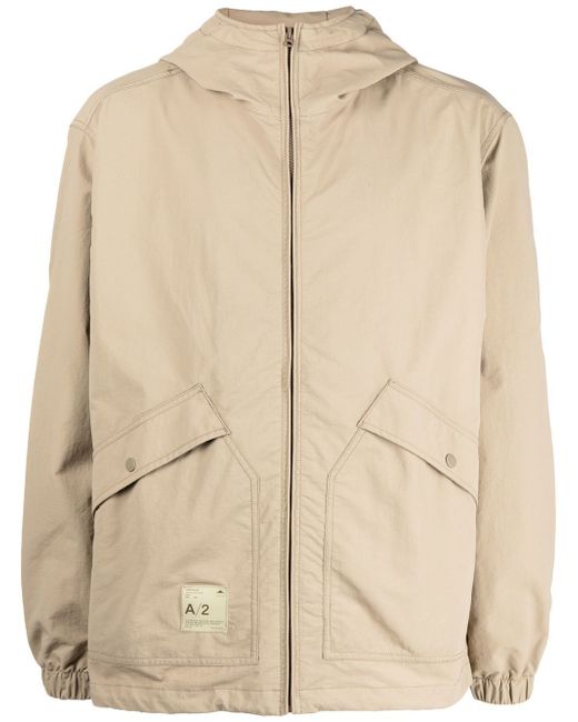 Chocoolate lightweight hooded jacket