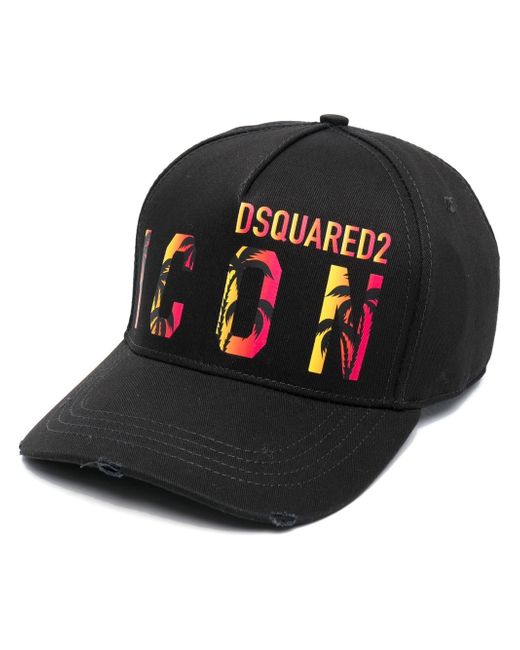 Dsquared2 logo-print baseball cap