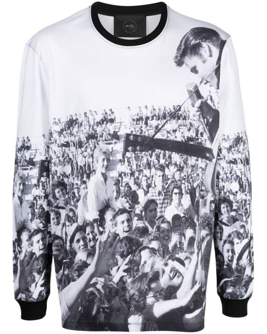 Limitato Elvis-print graphic sweatshirt