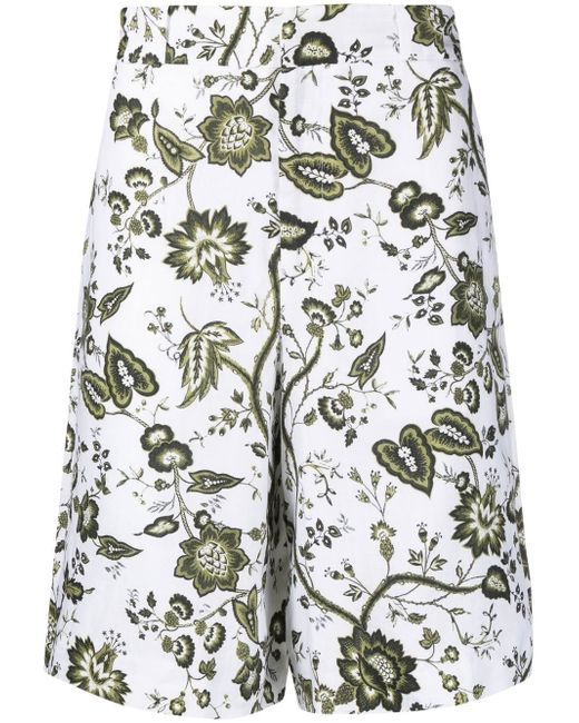 Erdem floral-print shorts