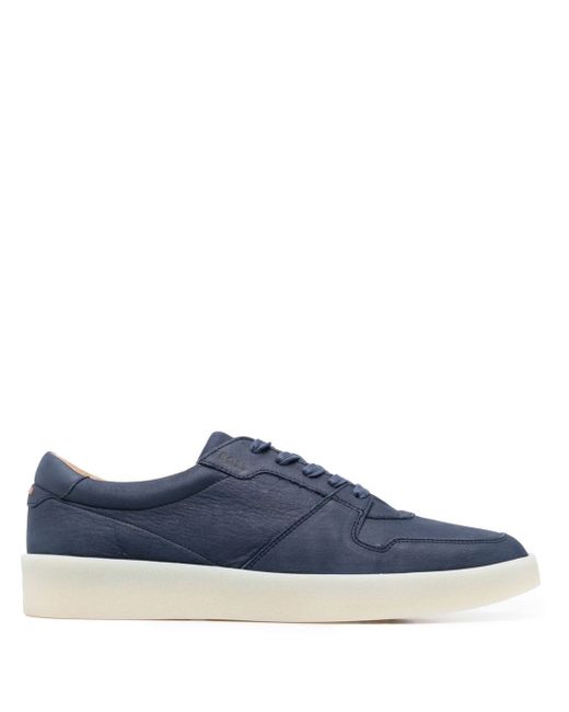 Boss low-top leather sneakers