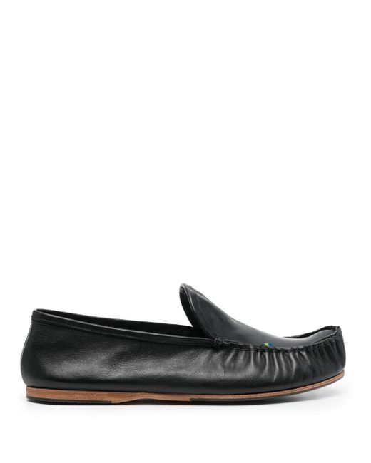 Acne Studios leather slip-on loafers