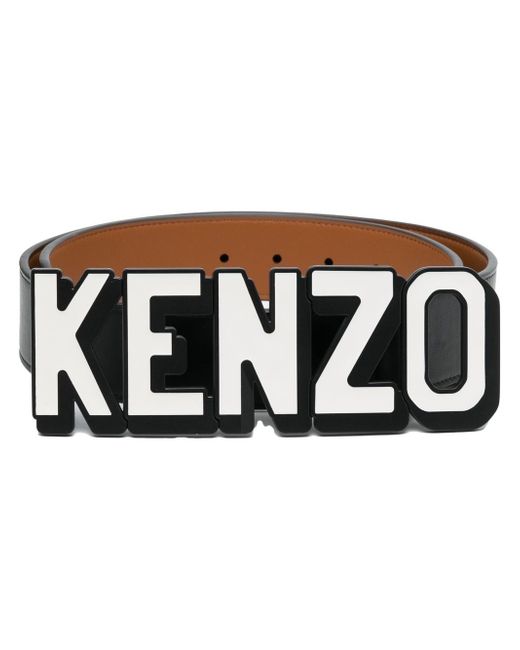 Kenzo logo-buckle adjustable belt