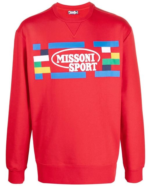 Missoni logo-print detail sweatshirt