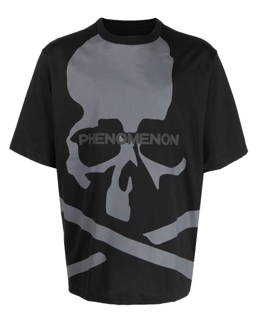 Mastermind World skull-print short-sleeved T-shirt