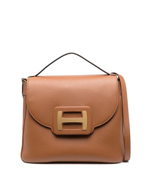 Hogan H-bag calf leather satchel