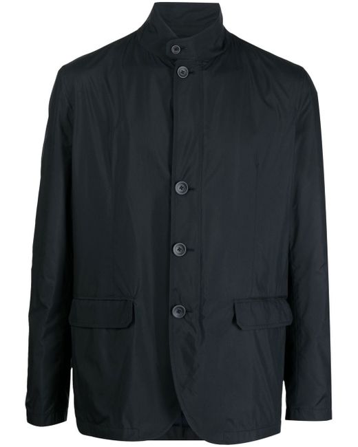 Herno button-front bomber jacket