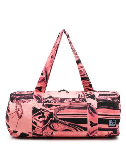 Paccbet graphic-print cylinder bag