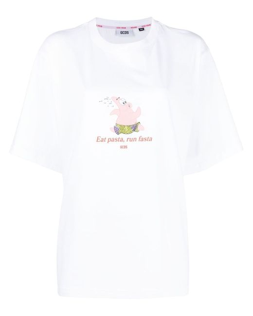 Gcds slogan-print T-shirt