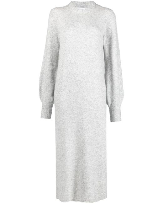 Calvin Klein Jeans long puff sleeves knitted dress