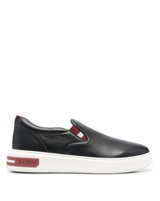 Bally leather slip-on sneakers