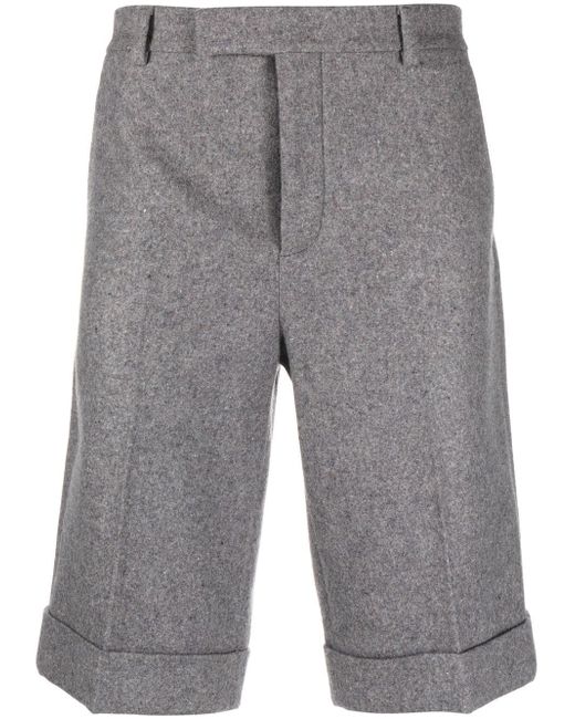 Gucci tailored cashmere-wool shorts