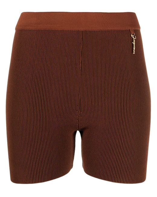 Jacquemus Le short Pralu knitted shorts