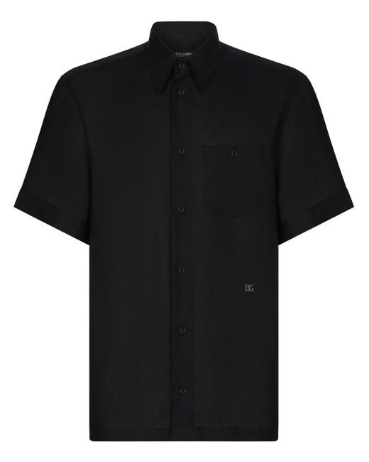 Dolce & Gabbana logo-detail short-sleeve shirt