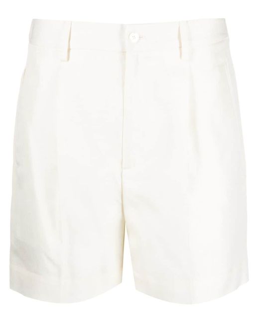 Ralph Lauren Collection high-rise gathered shorts
