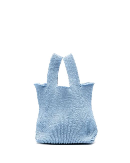 a. roege hove ribbed knitted tote bag