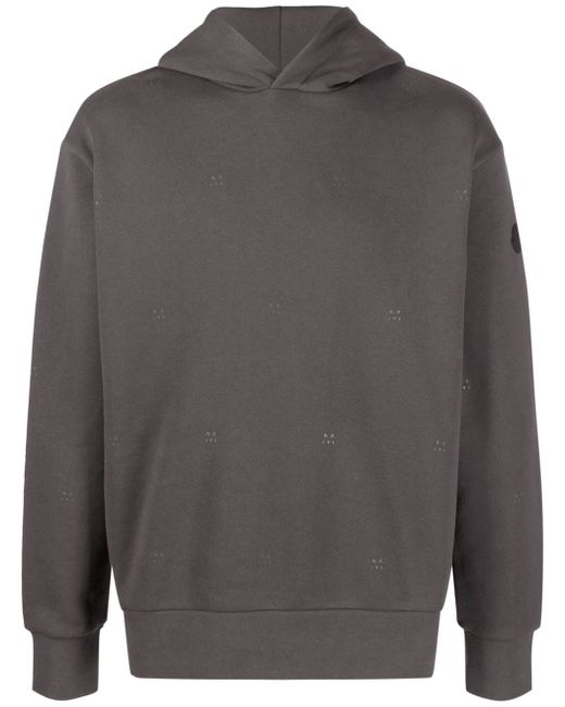 Moncler logo print hoodie