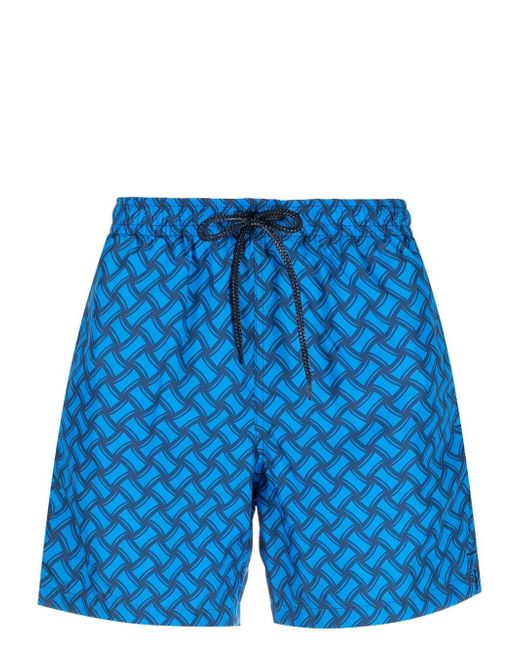 Drumohr graphic-print swim shorts