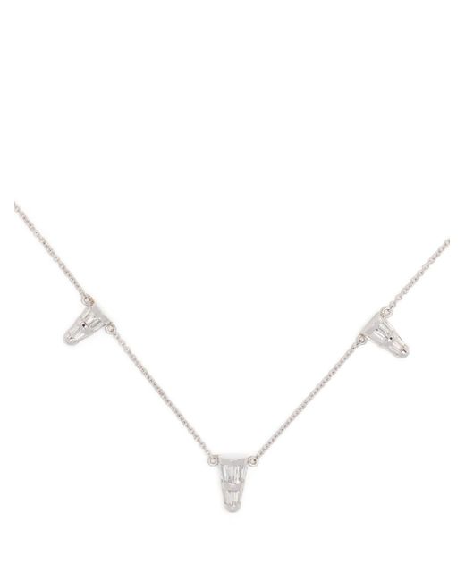 Nikos Koulis 18kt white gold Energy diamond necklace