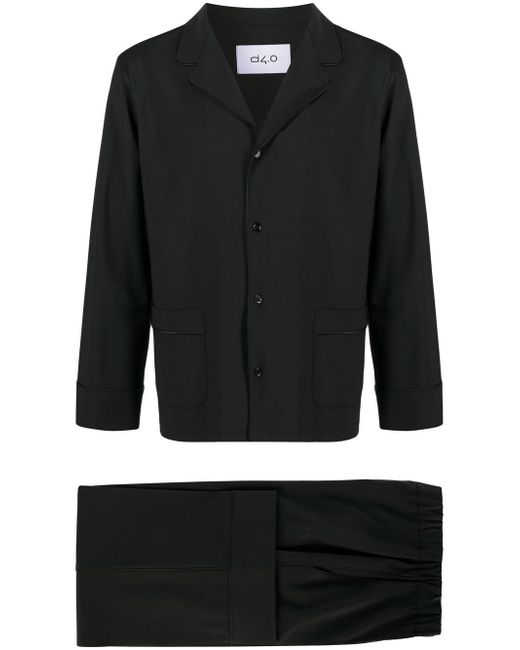 D4.0 shirt-jacket two-piece suit