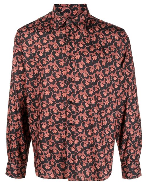 Viktor & Rolf floral-print button-up shirt