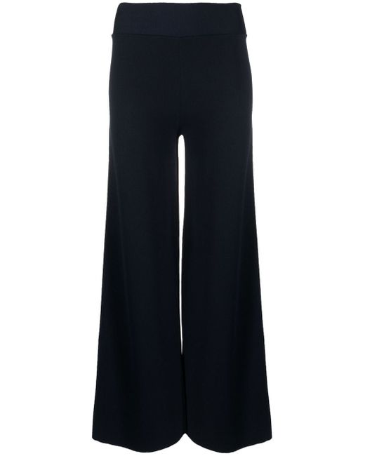 P.A.R.O.S.H. flared knit trousers