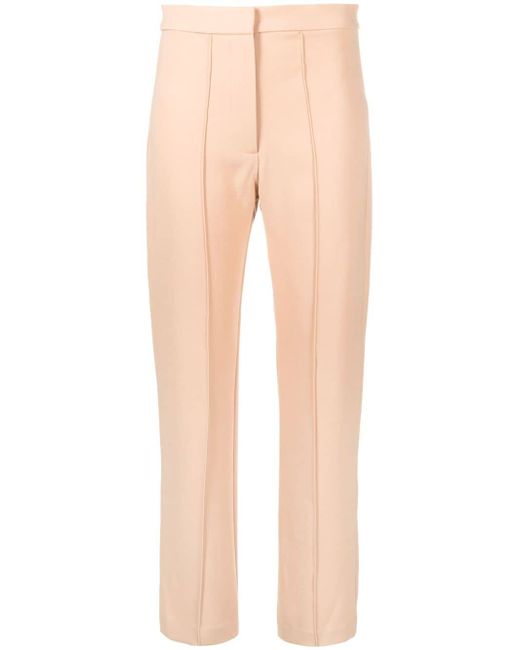 Alex Perry pleat-detail straight-leg trousers