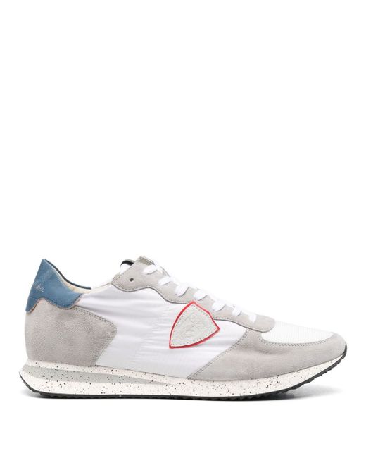 Philippe Model low-top panelled sneakers