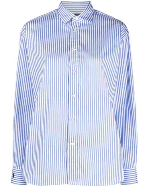 Lauren Ralph Lauren stripe-print long-sleeved shirt