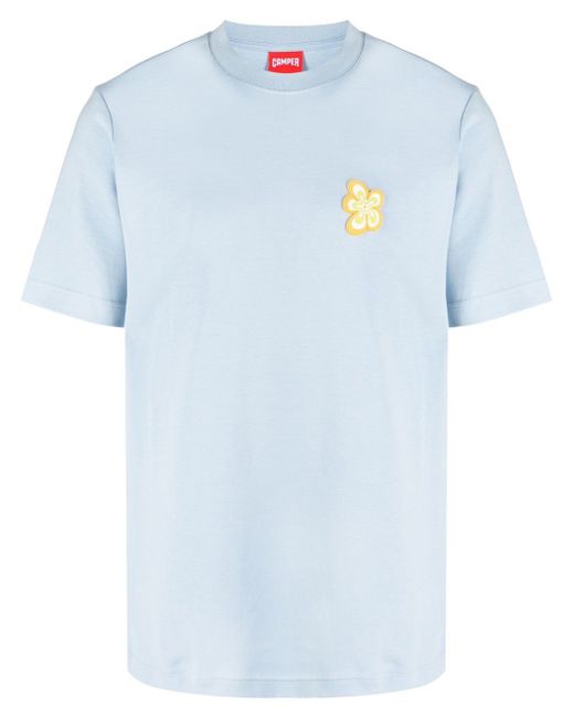 Camper floral-print short-sleeve T-shirt
