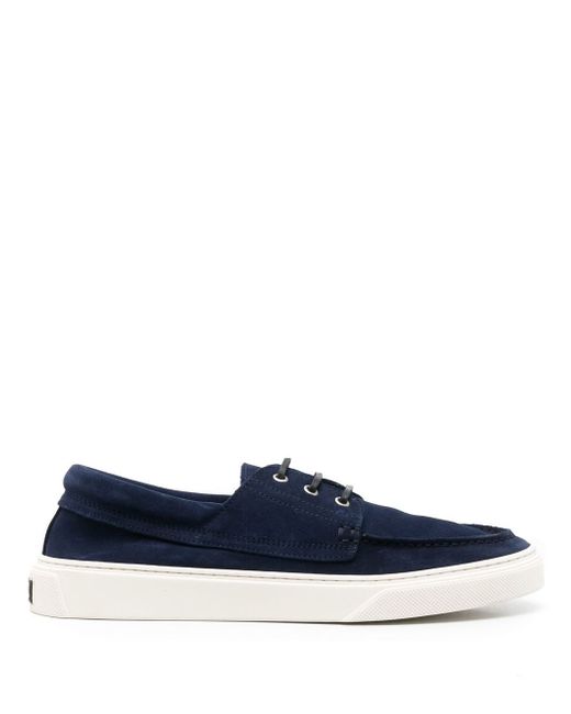 Woolrich suede boat shoes