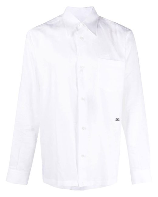 Dolce & Gabbana logo-detail long-sleeve shirt