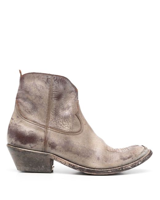 Golden Goose almond-toe ankle boots