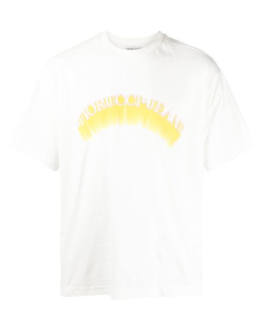 Fiorucci logo-print organic cotton T-shirt