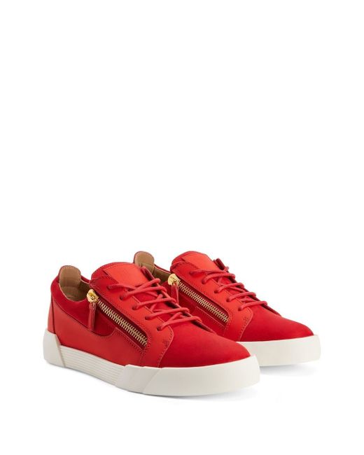 Giuseppe Zanotti Design panelled low top sneakers