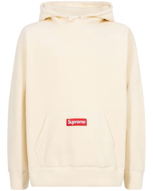 Supreme x Polartec long-sleeve hoodie