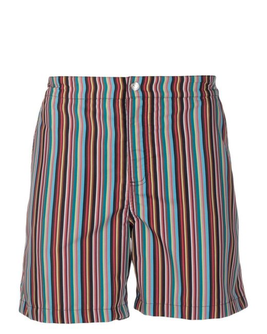 Paul Smith striped swim shorts