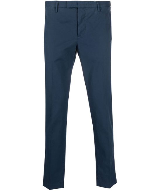 PT Torino straight-leg stretch-cotton trousers