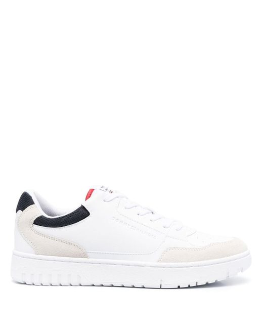Tommy Hilfiger logo low-top lace-up sneakers