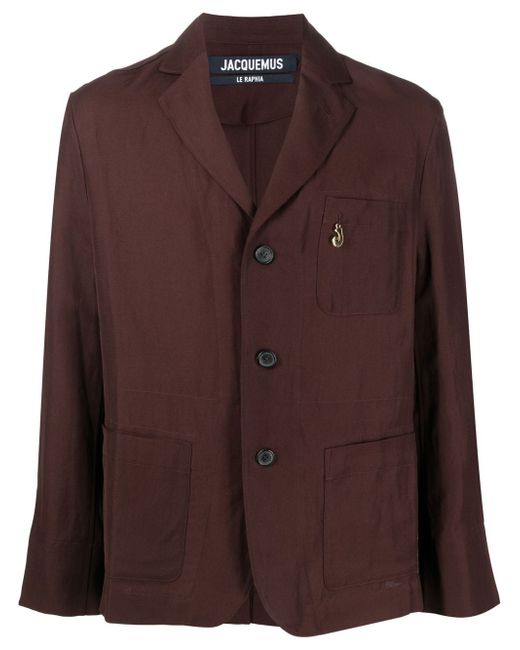 Jacquemus notched lapels single-breasted jacket