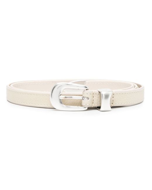 Our Legacy polished-buckle fastening belt
