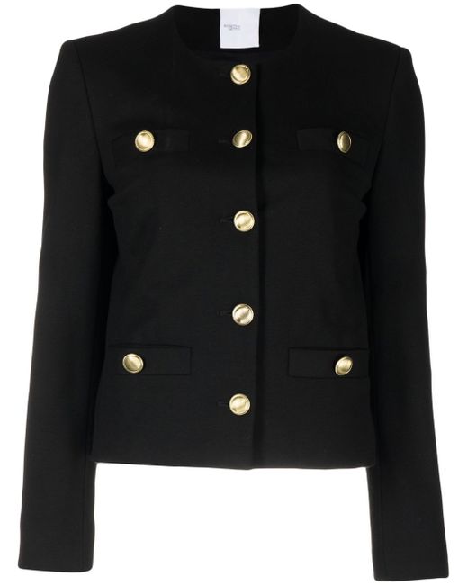 Rosetta Getty fitted button-down fastening jacket