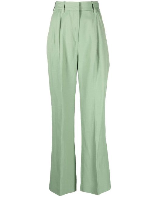 Loulou Studio straight-leg tailored trousers