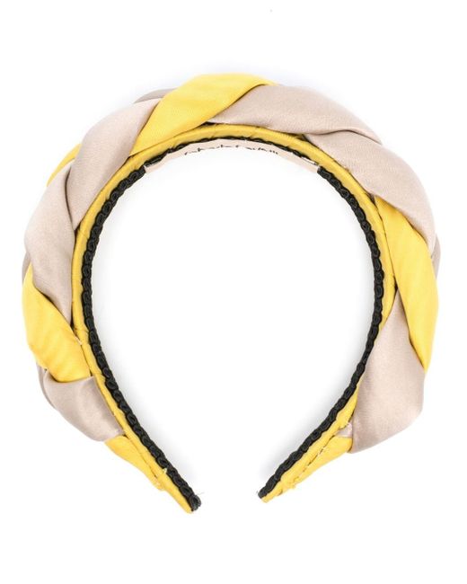 Roberto Cavalli braid-detail headband