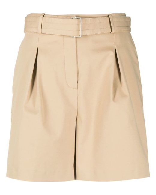 Ermanno Scervino belted stretch-cotton shorts