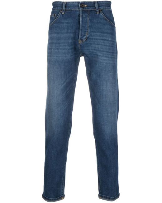 PT Torino mid-rise tapered-leg jeans