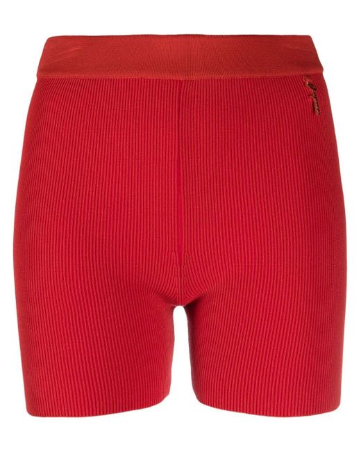 Jacquemus Le short Pralu knitted shorts