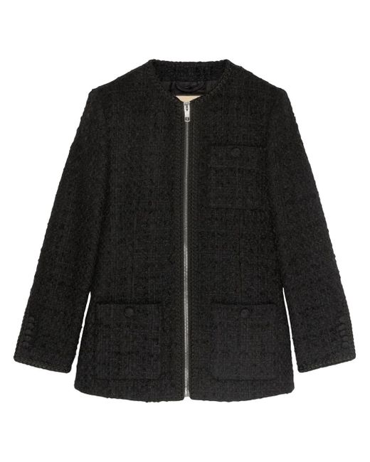 Gucci boucle knit jacket