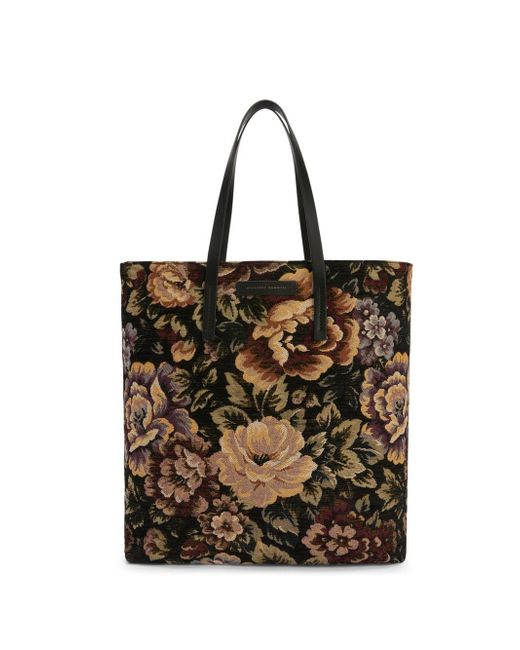 Giuseppe Zanotti Design floral print tote bag